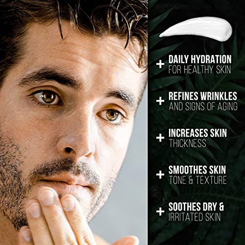 RUGGED & DAPPER Age + Damage Defense Facial Moisturizer | Dual Purpose Face L...