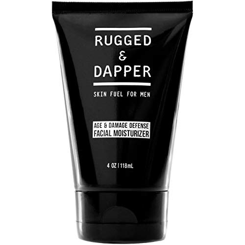 RUGGED & DAPPER Age + Damage Defense Facial Moisturizer | Dual Purpose Face L...