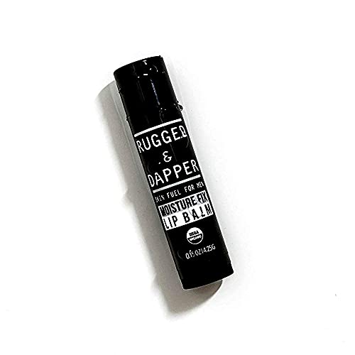 RUGGED & DAPPER Organic Lip Balm Set for Men | Natural Eucalyptus + Mint Flav...