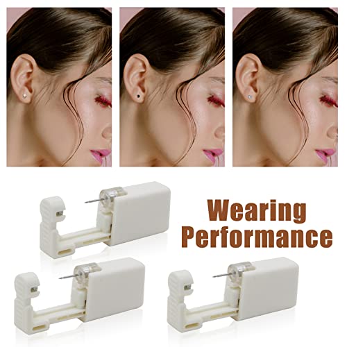 Ear Piercing Gun - Ruicoo 6 Pack Self Ear Piercing Gun Disposable Ear Piercin...
