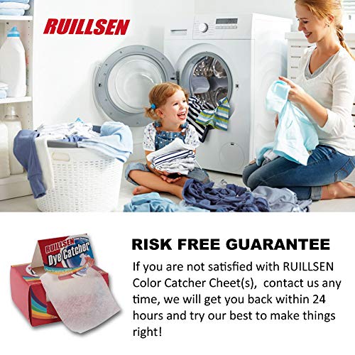 RUILLSEN Laundry Color Catcher 24 Count Sheets,Home Household Supply Valentin...