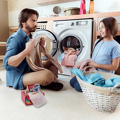 RUILLSEN Laundry Color Catcher 24 Count Sheets,Home Household Supply Valentin...