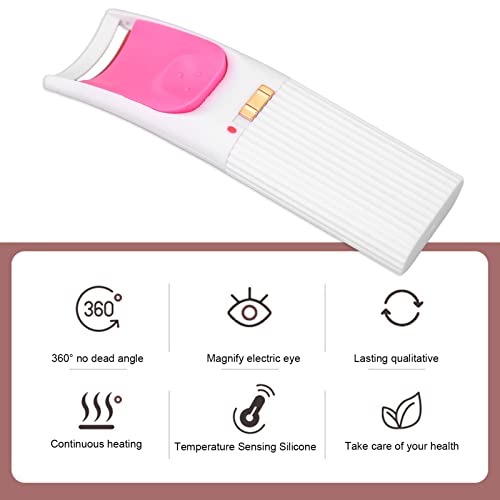 Heated Eyelash Curler, Handheld Heated Lash Curler for General Women