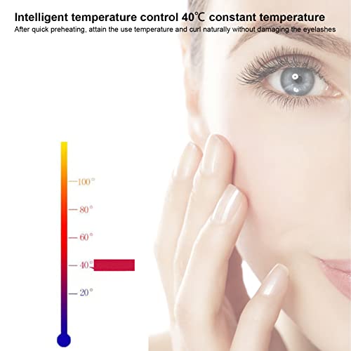 Heated Eyelash Curler, Handheld Heated Lash Curler for General Women