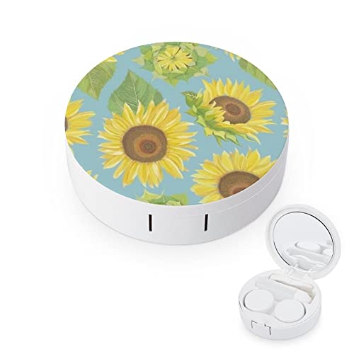 RUORUO Fashion Cosmetic Contact Lens Case Portable Box Kit with Mirror Elegan...