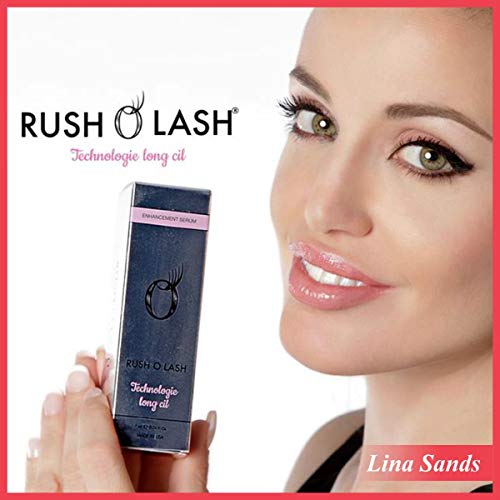 RUSH O LASH: All Natural Vitamine Eyelash & Brow Growth Serum | Proven Biotin...