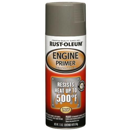 Rust-Oleum 249340 Automotive High Heat Primer Spray Paint, 12 Fl Oz (Pack of ...