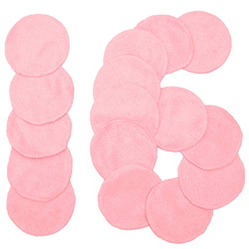 S&T INC. Always Off Reusable Makeup Remover Cloths, Round Pads with Mesh Laun...