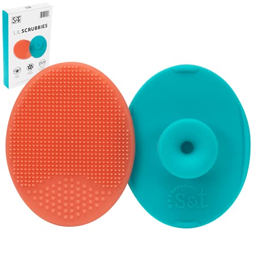 S&T INC. Lil' Scrubbies Facial Cleansing Brush and Deep Pore Cleanser for All...