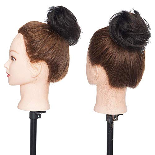 [1Pcs] Messy Scrunchy Hair Bun Extension Scrunchie Updo Donut Hairpiece 100% ...