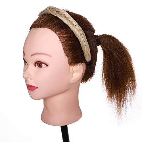 Wide Fishtail Braid Headband With Teeth Braided Headband Wide Plaited Braids ...