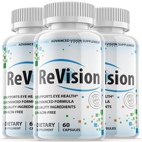 (3 Pack) Revision Eye Supplement Pills Advanced Vision 2.0 Eye Care Complex V...