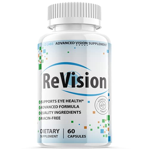 Revision Eye Supplement Pills Advanced Vision 2.0 Eye Care Complex Vitamin Ca...