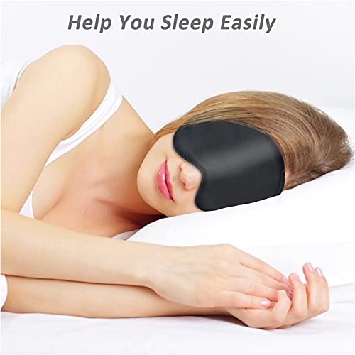 Sleep Mask, Super Soft Eye Masks with Adjustable Strap, Lightweight Comfortab...
