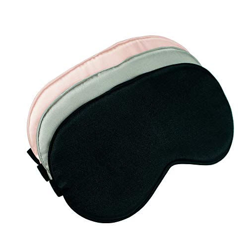 Sleep Mask, Super Soft Eye Masks with Adjustable Strap, Lightweight Comfortab...