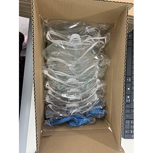 Clear Face Anti-fog Mask Smile Shield 10 SET with Replacement Films Reusable ...