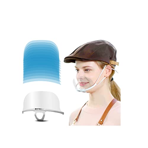 Clear Face Anti-fog Mask Smile Shield 10 SET with Replacement Films Reusable ...