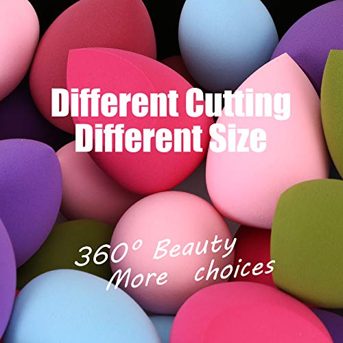 Makeup Sponge Blender Beauty Sponge Set 12pcs and Beauty Foundation Sponge Bl...