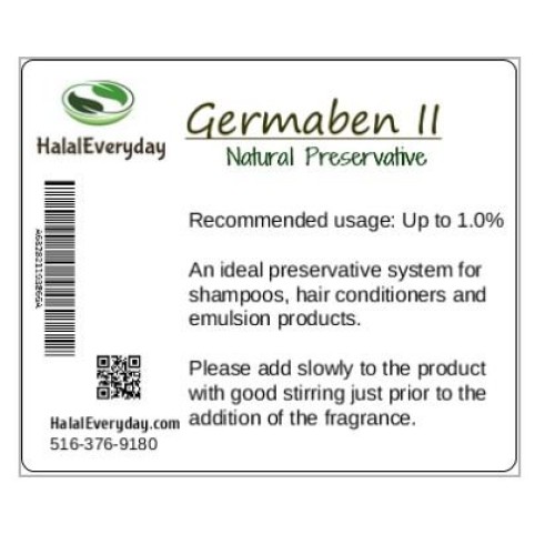 Germaben II 4 Oz - Natural Preservative - Great for Preservation of Personal ...