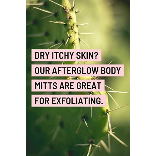 SAERO Korean Exfoliating Mitt Scrubber Gloves for Deep Heavy Exfoliation - Pl...