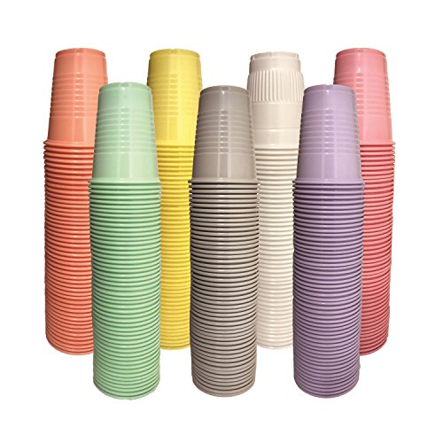 Safe-Dent Disposable Plastic 5 oz Cups 1000 Count (White)