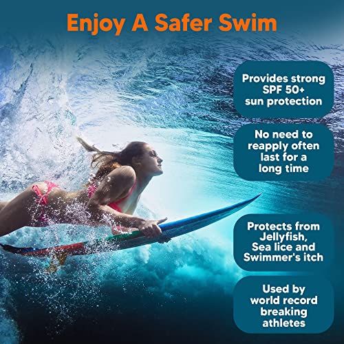 Safe Sea SPF50+ lotion 4oz. Safe Sea Anti-Jellyfish Sting Protective Lotion S...