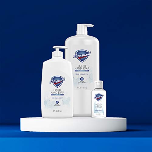 Safeguard Liquid Hand Soap, Washes Away Bacteria, Micellar Deep Cleansing, Fr...