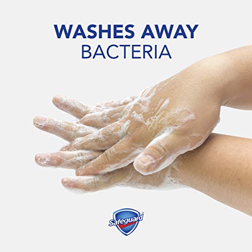 Safeguard Liquid Hand Soap, Washes Away Bacteria, Micellar Deep Cleansing, Fr...