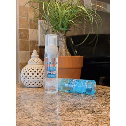 safeHands Alcohol-Free Hand Sanitizer - No Alcohol Foaming Hand Sanitizer in ...