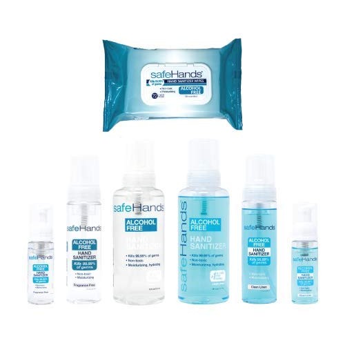 safeHands Alcohol-Free Hand Sanitizer - No Alcohol Foaming Hand Sanitizer in ...