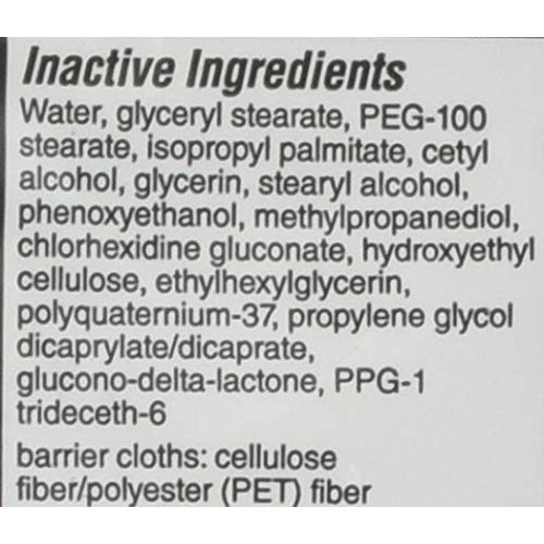 Comfort Shield Barrier Cream Cloths for Incontinence Skin Care - 1 Package - ...