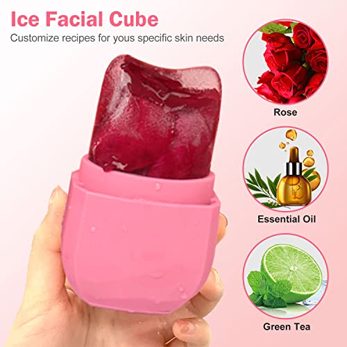 Ice Roller for Face Skin Care Ice Facial Contour Cube Remove Fine Lines Shrin...