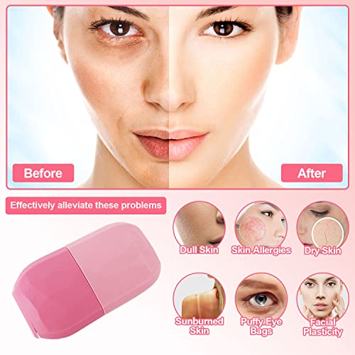 Ice Roller for Face Skin Care Ice Facial Contour Cube Remove Fine Lines Shrin...