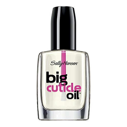 Sally Hansen Big Top & Base Coats Nail Polish, Big Cuticle Oil, 0.4 Fl Oz (Pa...