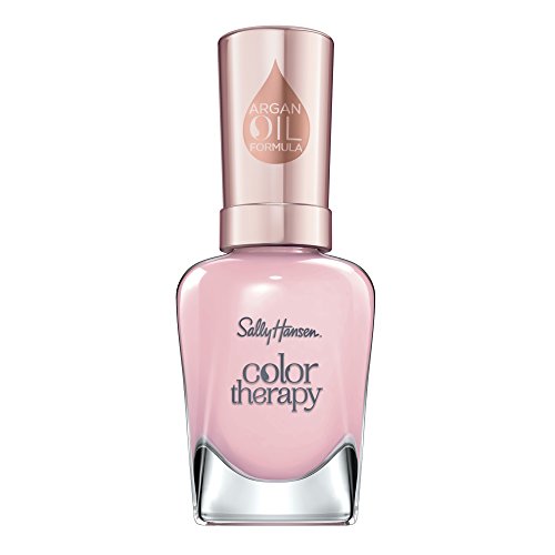 Sally Hansen Color Therapy Nail Polish, Rosy Quartz Long-Lasting Nail Polish ...