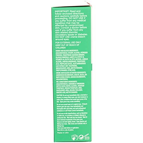 Sally Hansen Creme Hair Bleach Extra Strength For Face & Body (6 Pack)