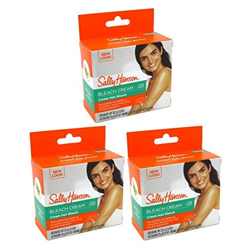 Sally Hansen Creme Hair Bleach For Face (3 Pack)