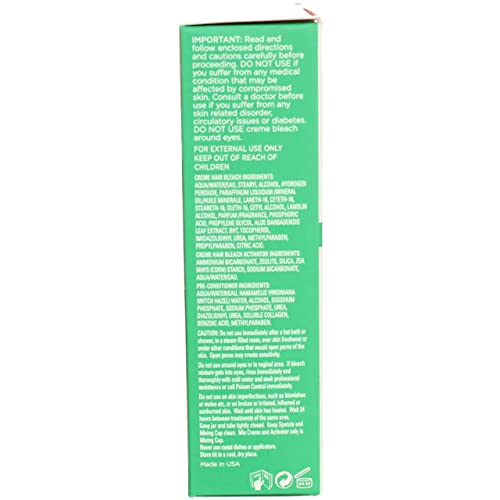 Sally Hansen Extra Strength Creme Hair Bleach For Face & Body, 1.5 oz