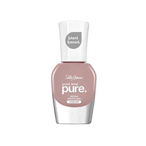 Sally Hansen Good Kind Pure Vegan Nail Polish, Soft Plum, 0.33 Fl Oz, Packain...