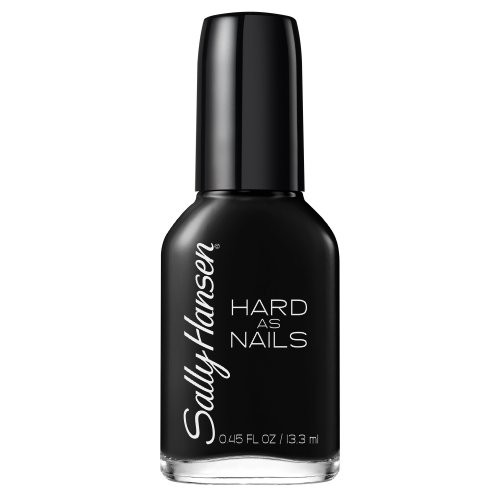 Sally Hansen Hard as Nails Color, Black Heart, 0.45 Fluid Ounce