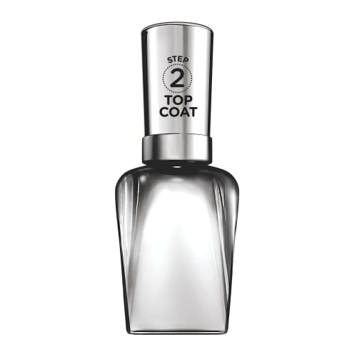 Sally Hansen Miracle Gel Nail Polish Shiny Top Coat, 101 Miracle Gel 3.0 Shin...
