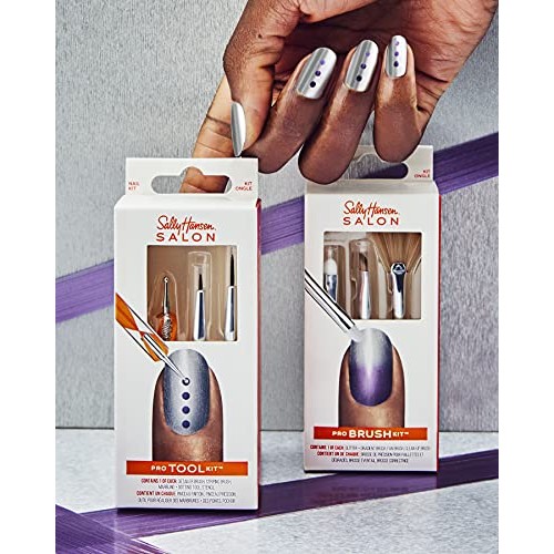 Sally Hansen Nail Salon Pro Tool Kit, 0.32 Oz, Nail Art Tools, Nail Dotting T...
