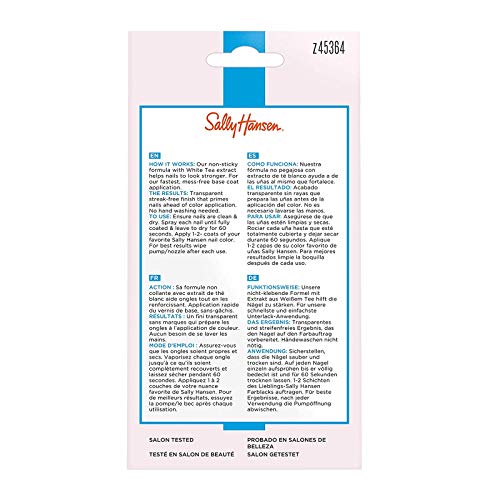 Sally Hansen Treatment No More Stains Base Coat, 0.37 Fluid Ounce