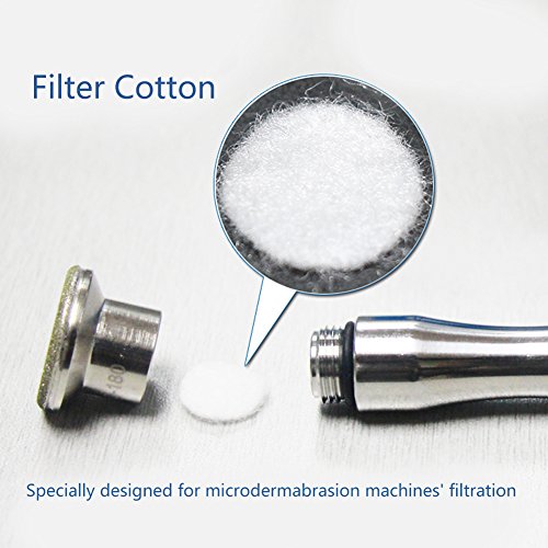 100 Pcs Filter Cotton, Optional 7 Different Diameters Cotton Filters Replacem...