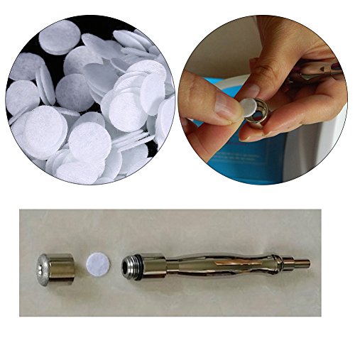 100 Pcs Filter Cotton, Optional 7 Different Diameters Cotton Filters Replacem...