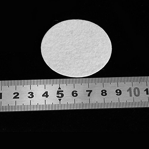 100 Pcs Filter Cotton, Optional 7 Different Diameters Cotton Filters Replacem...