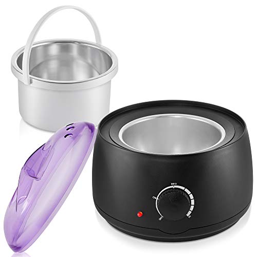 Salon Sundry Portable Electric Hot Wax Warmer Machine for Hair Removal - Blac...
