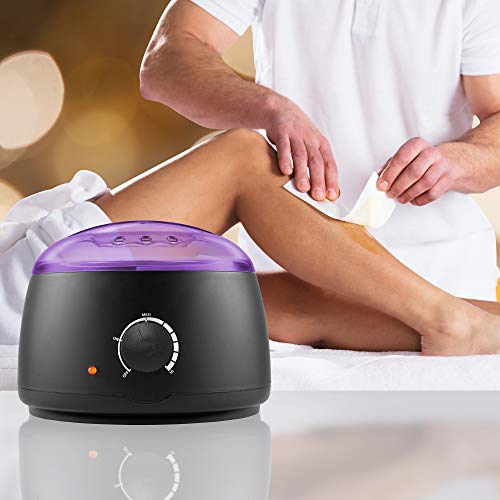 Salon Sundry Portable Electric Hot Wax Warmer Machine for Hair Removal - Blac...