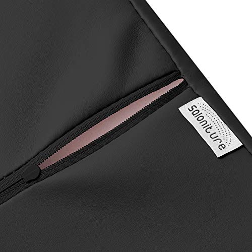 Saloniture Jumbo Half Round Massage Table Bolster Pillow Pad - 26 x 9 x 4.5 I...