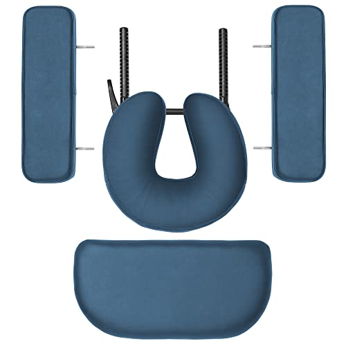 Saloniture Professional Portable Lightweight Tri-Fold Massage Table with Alum...